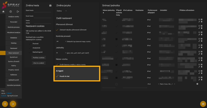 ai chat enable czech