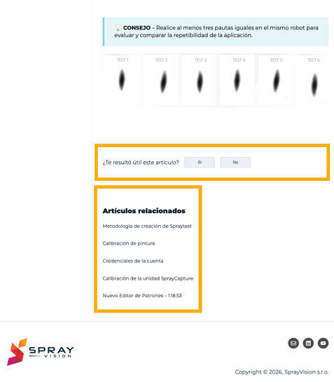 KB recommended articles spanish