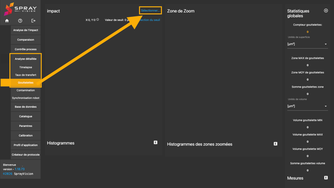 droplet module select french