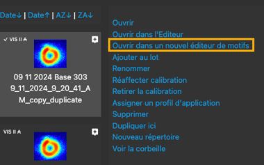 new pattern editor 1 french