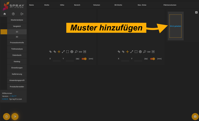 add pattern to comparison german