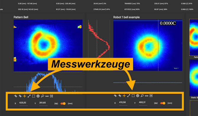 comparison measurement tools german