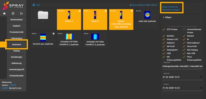database intro german