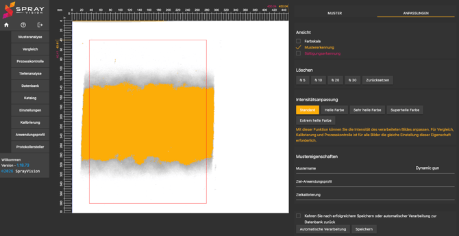 pattern detection german