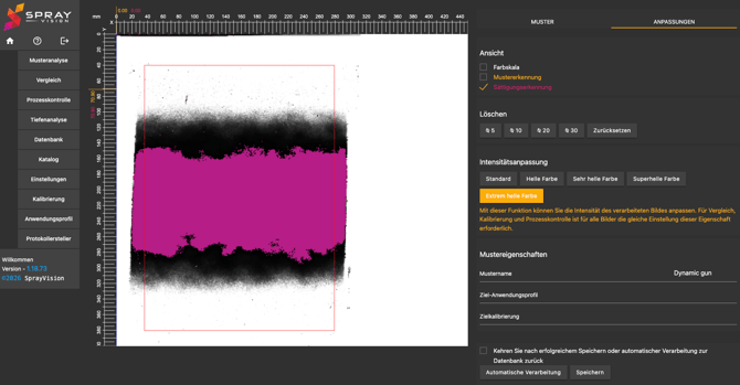 saturation detection german