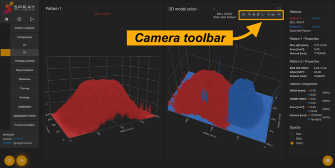 camera toolbar