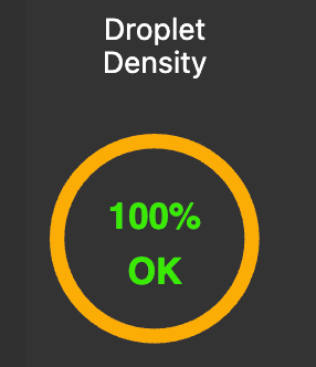droplet density