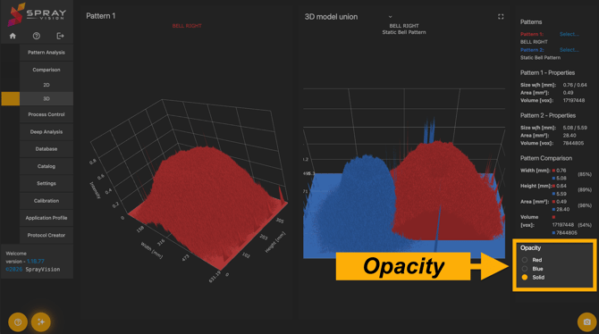 opacity settings