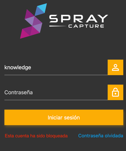 blocked account spanish