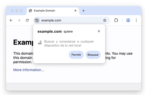 example domain spanish